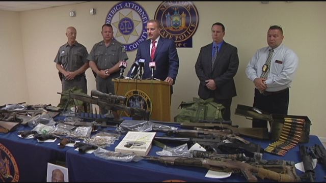 Guns confiscated  from MOA